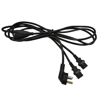 

(TOWE) GB 16A to C13 hole one two pdu power cord 3 * 1.5 square diameter 3 meters long