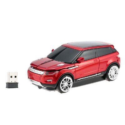 

24GHz Wireless Racing Car Shaped Optical USB Mouse 3D 3 Buttons 1000 DPICPI Mice for PC Laptop Desktop ColorWhiteBlackRedG