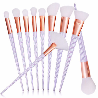 

10pcs Unicorn Makeup Brush Set Foundation Blending Powder Eye shadow Make Up Brushes Cosmetic Beauty Make Up Tools
