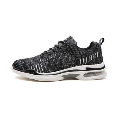 

Spring&summer mens casual shoes new sports shoes breathable flying woven cushions running shoes