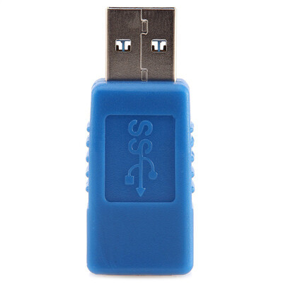 

Shanze (SAMZHE) ZU3-01 USB3.0 Переходная головка для мужчин и женщин USB3.0 адаптер для мужчин и женщин AM-AF