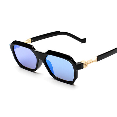 

FEIDU High Quality Square Sunglasses Women Brand Designer Flat Reflective Mirror Sun Glasses For Women Oculos De Sol Feminino