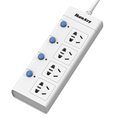 

Huntkey 603 6-pole 1.8m control switch socket / row plug / insert / plug board