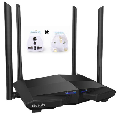 

Tenda AC10 1200Mbps Wireless WiFi Router1GHz CPU1WAN3LAN Gigabit Ports 46dbi wall-mounted antennas Smart APP Manage