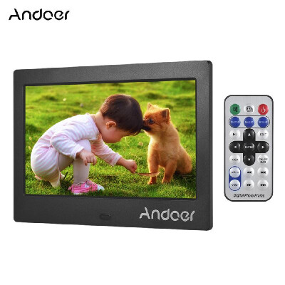 

Andoer 7 Inch IPS HD Screen 1024600 Digital Photo Frame Digital Album Support Music Video Playing Clock Alarm Calender Functions