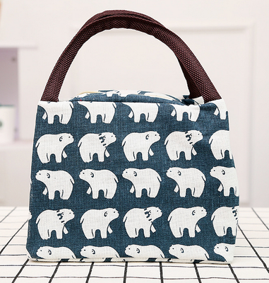 

Portable heat preservation bag creative lunch box package Storage bag waterproof lady bag creativity