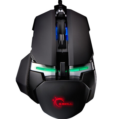 

Игровая мышь G.SKILL MX780 RGB 8200DPI,Чёрный и серебристый