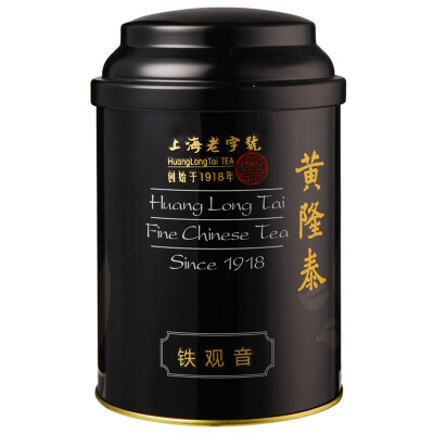 

Huanglongtai tea Tieguanyin Oolong tea flavor 150g / cans