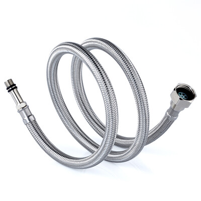 

Submarine FBC-80 304 Stainless Steel Explosion-Proof Water Pipe Basin Faucet Sheung Shui Hose 80CM Stainless Steel Braided Tube Inner Wire Faucet Applicable