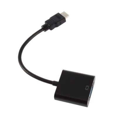 

Мужчина HDMI к VGA RGB Женский HDMI для VGA-адаптера Video Converter 1080P для ПК