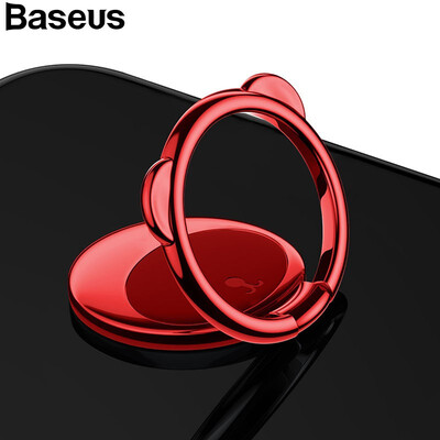 

Baseus Finger Ring Holder for Iphone X 8 7 6 360 Degree Mount Holder Stand Mobile Phone Finger Phone Stand for Samsung HuaWei