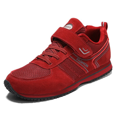 

2018 autumn&winter safety womens shoes middle-aged&comfortable walking shoes non-slip soft bottom lightweight warm shoes