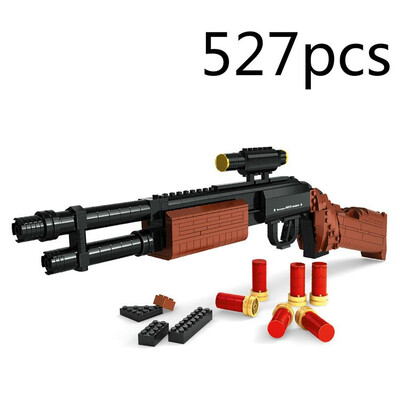 

777A 45pcs m1911 Building block toy gun airsoft pistol desert eagle air soft ak47 sniper m4a1 children lepin Toys