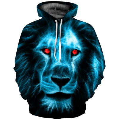 

QL-516 Mens Hoodie 3D Printed Women Pullover Sweater
