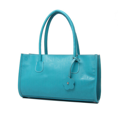 

Candy color women handbags brand leather shoulder bag Letter Embossed high quality tote bags designer Embossing womens handbags bags