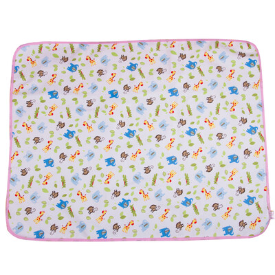 

long love for a long time (9i9) baby urine mat bamboo fiber three thickening waterproof diapers pad (pink)