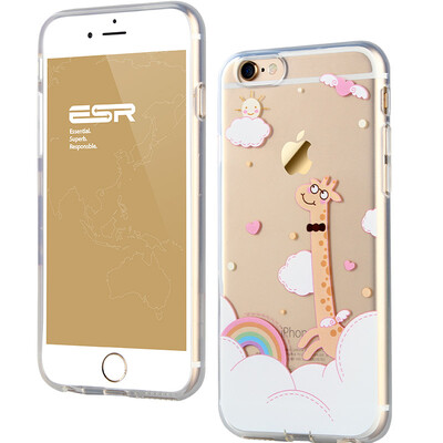 

(ESR) iPhone6 ​​/ 6s phone case / защитная втулка 4.7 дюймовый мобильный телефон Apple 6S устанавливает силиконовые прозрачные противоскользящие мягкие раковины, какая серия маленьких оленей, чтобы съесть мечту