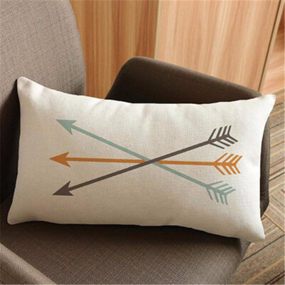 

Arrow Printed Pillowcases 3050cm Hotel Bedding Decorative Pillow Sham Single Pillow Cover Bedclothes