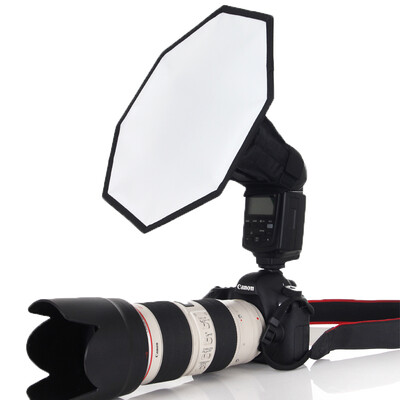 

KYOTSU King wins 30CM octagonal top flash soft light off the machine flashing light photography soft box large octagonal double folding universal