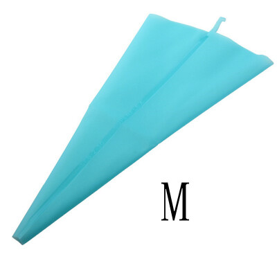 

mymei 1pc Silicone Reusable Cream Pastry Icing Bag Piping Bag Cake Decorating Tool