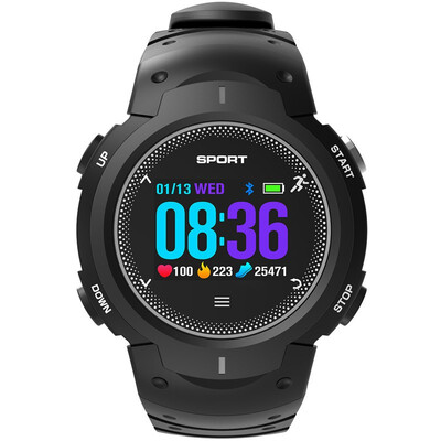 

Smart watch Bluetooth calorie heart rate monitoring color large dial step counter waterproof smart watch