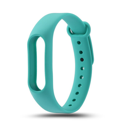 

prism Colorful Silicone Wrist Strap Bracelet Double Color Replacement watchband for Original Miband Xiaomi Mi band 2 Wristbands