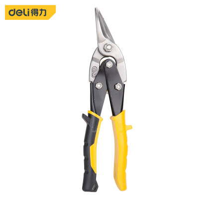 

Deli deli 55 high carbon steel right head air shear stainless steel plate scissors iron scissors 250mm DL20032