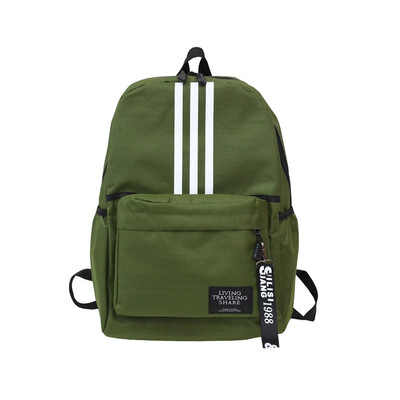 

Canvas Large Capacity Backpack Korean Edition New Pattern Printing Womens Shoulder Bag Travel Shopping Backpack