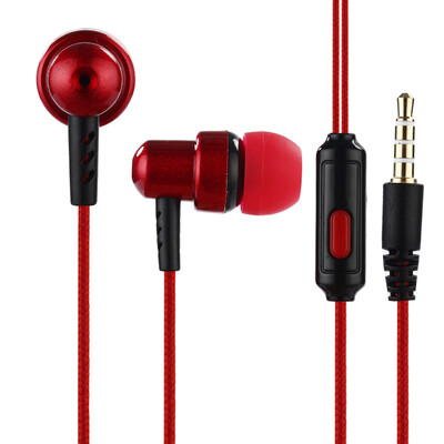 

K2 35mm Wired Headphones In-Ear Headset Stereo Music Earphone Smart Phone Earpiece Earbuds In-line Control w Microphone