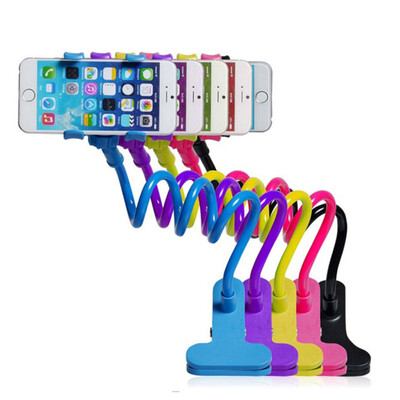 

Universal 360 Rotating Flexible Long Arm lazy Phone Holder Flexible Bed Desk Table Stand Holder Clip Bracket For Xiaomi Huawei Mi