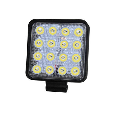 

1pc Car working led light bar 12v 48w car headlights auxiliary work lamp spotlight inspection lamp 6000k super bright roof light