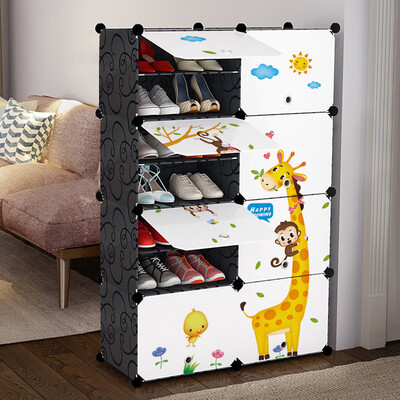 

Star discovery storage cabinet drawer plastic non-wood simple shoe cabinet shoe shelf childrens toy locker combination quilted storage box