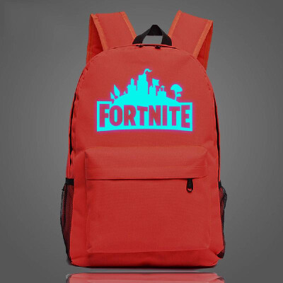 

Waterproof Game Night Luminous School Bag Gift Nylon Big Size Backpacks Bags Book Rucksacks Glow in Dark Figure Toys Kids Gift