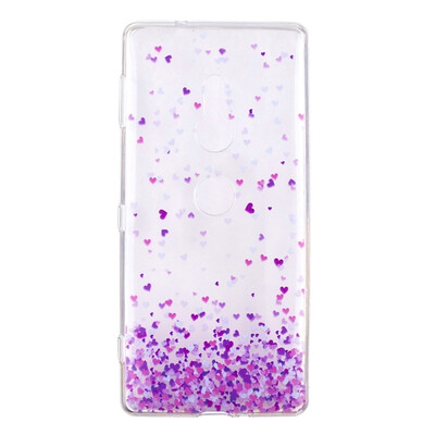 

MOONCASE Sony Xperia XZ2 High Translucent TPU - Purple Heart