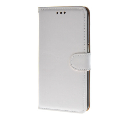 

MOONCASE Glossy Leather Side Flip Wallet Card Holder Stand Pouch ЧЕХОЛ ДЛЯ Samsung Galaxy S6 White