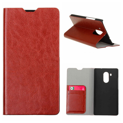 

MOONCASE Crystal Texture Holster PU Leather Flip Card Slot Bracket Back Case Cover for Huawei Mate 8
