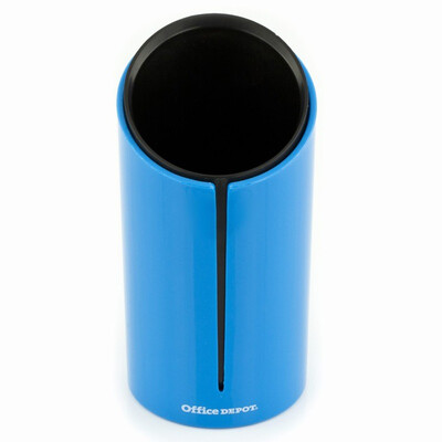 

Office Depot Fashion Pen Pen Penholder Storage Box Blue DPH027-B