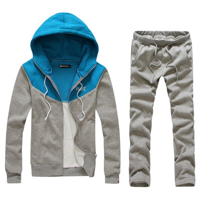 

Zogaa Korean Men's Suit Sports Add Wool Sports Thick Casual
