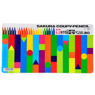 

Sakura Sakura 30 цветные мелки пластиковые цветные карандаши костюм ФГ-30 (олово) импортируется из Японии []