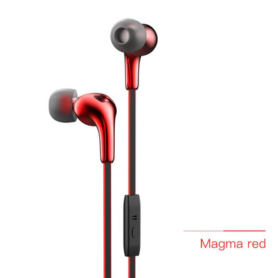 

HOCO Metallic In-ear Earphone Earbuds Stereo Sport Headphone Noise Isolating with Mic Wired Headset 35mm Jack for iphone X 8 7