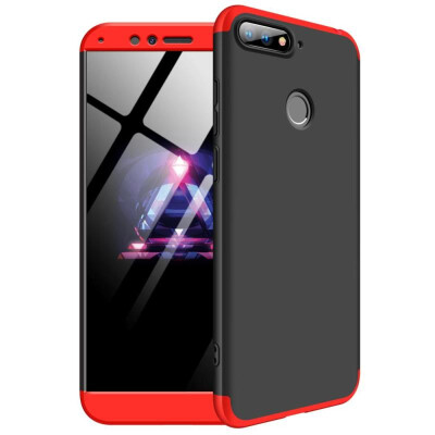 

MOONCASE Red rice 6 three-section all-inclusive shield - black red