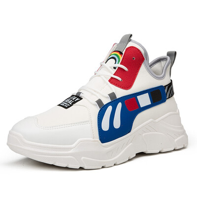 

Mens shoes fall tide shoes 2018 new sports leisure Korean trend Joker INS Super Fire Boys Increased Dad