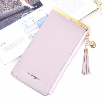 

LADIES Multi card wallet female long card bag PU leather large capacity card clip bank card bag