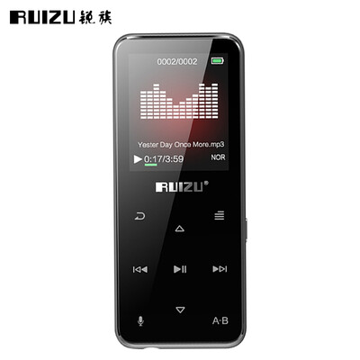 

Sharp RUIZU X16 8G black with Bluetooth external touch MP3MP4 lossless music player