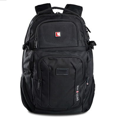 

SWISSWIN Shoulder Bag Men's and Women's Laptop Bag 15.6 "Business Casual Shoulder Bag SW9101 Black