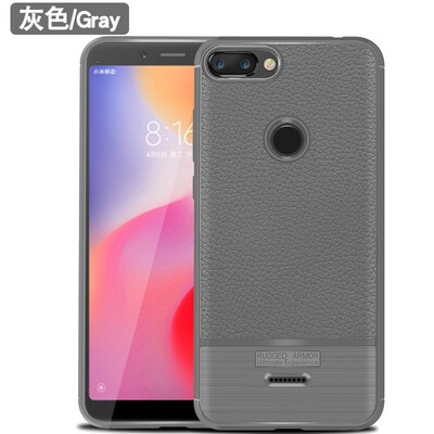 

Fivice XIAOMI MI 6 case luxury silicone anti-fall lychee phone case