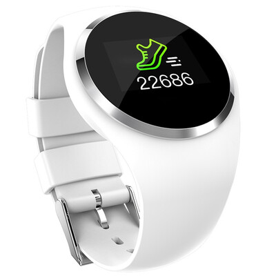 

Color screen smart bracelet IP68 waterproof wristband heart rate blood pressure oxygen sports waterproof long standby APP watch