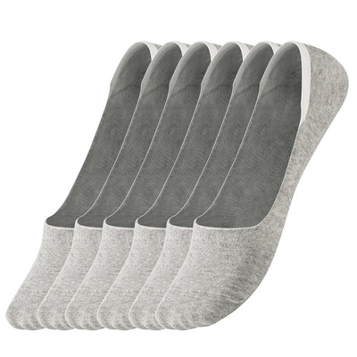 

LifeWheel Men Breathable Cotton No Show Casual Athletic Summer Crew Socks 6 Pair