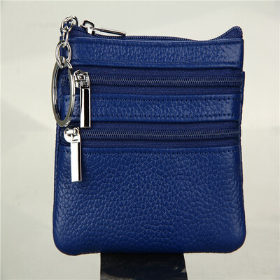 

Coin purse Korean coin coin purse top layer leather exquisite wallet