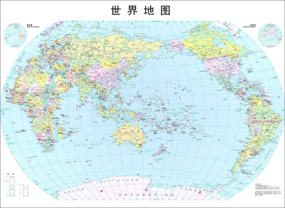 

世界地图(穿杆覆膜